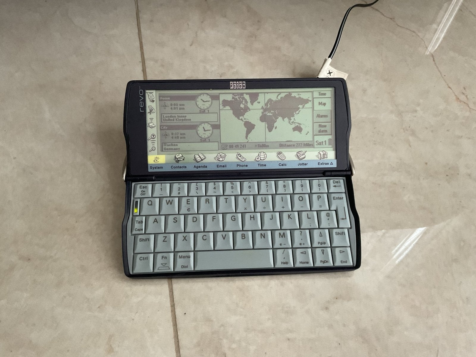 💥💥Psion Revo PDA met toetsenbord en stylus💥💥, Telecommunicatie, Pda's, Overige merken, Gebruikt, Overige systemen, Ophalen of Verzenden