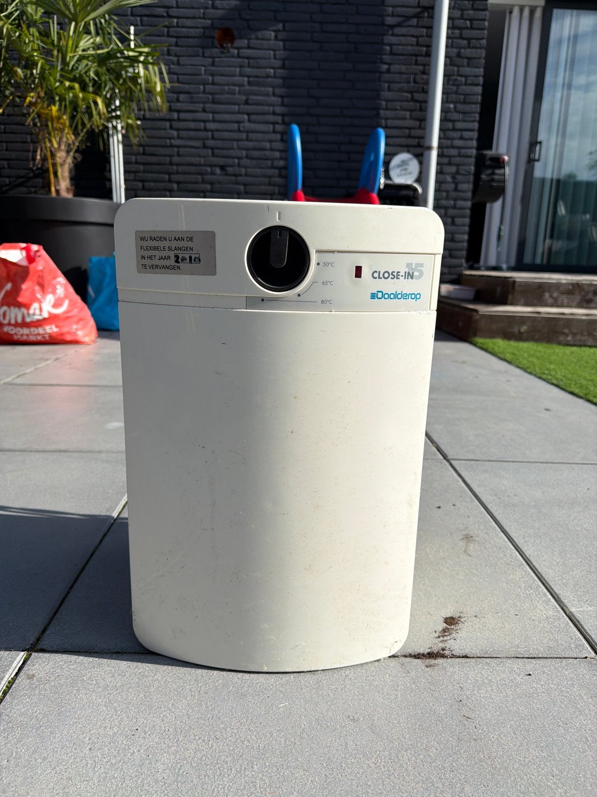 Daalderop Close-in Boiler 15L - Gebruikt, Gebruikt, Aardgas, Minder dan 20 liter, Ouder dan 10 jaar