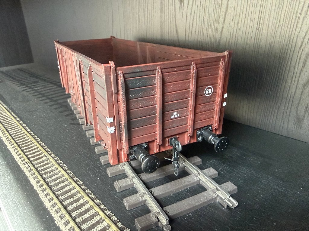 NS GTMK Kolenwagens 1:32, Overige merken, Gelijkstroom of Wisselstroom, Ophalen of Verzenden, NS