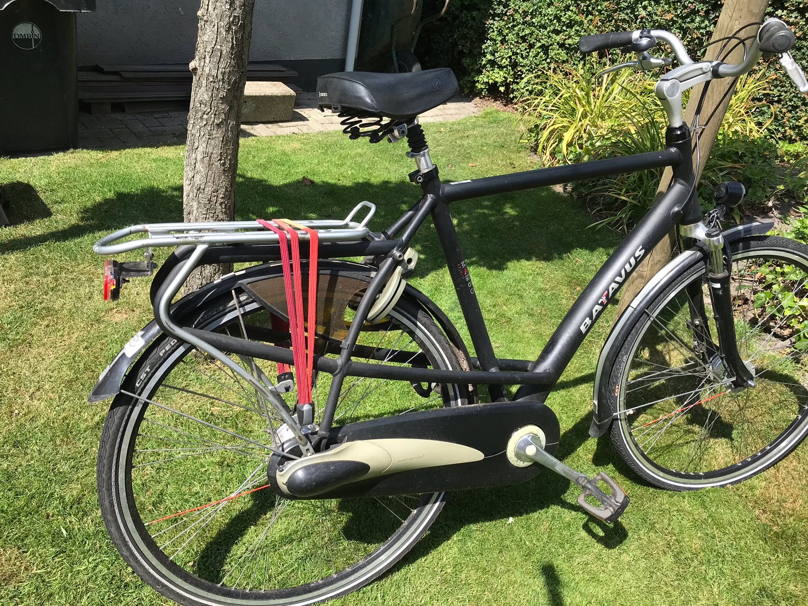 Batavus Mambo Heren - Zwart, 7 versn., frame 61 cm. Degelijk, Ophalen, Gebruikt, Versnellingen, Batavus
