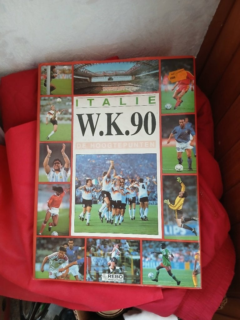 Italie wk 90, Ophalen of Verzenden, Zo goed als nieuw, Buitenlandse clubs