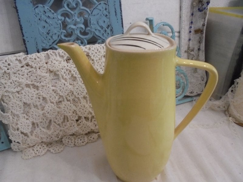 Vintage brocante koffiepot Boch, Antiek en Kunst, Curiosa en Brocante, Ophalen of Verzenden