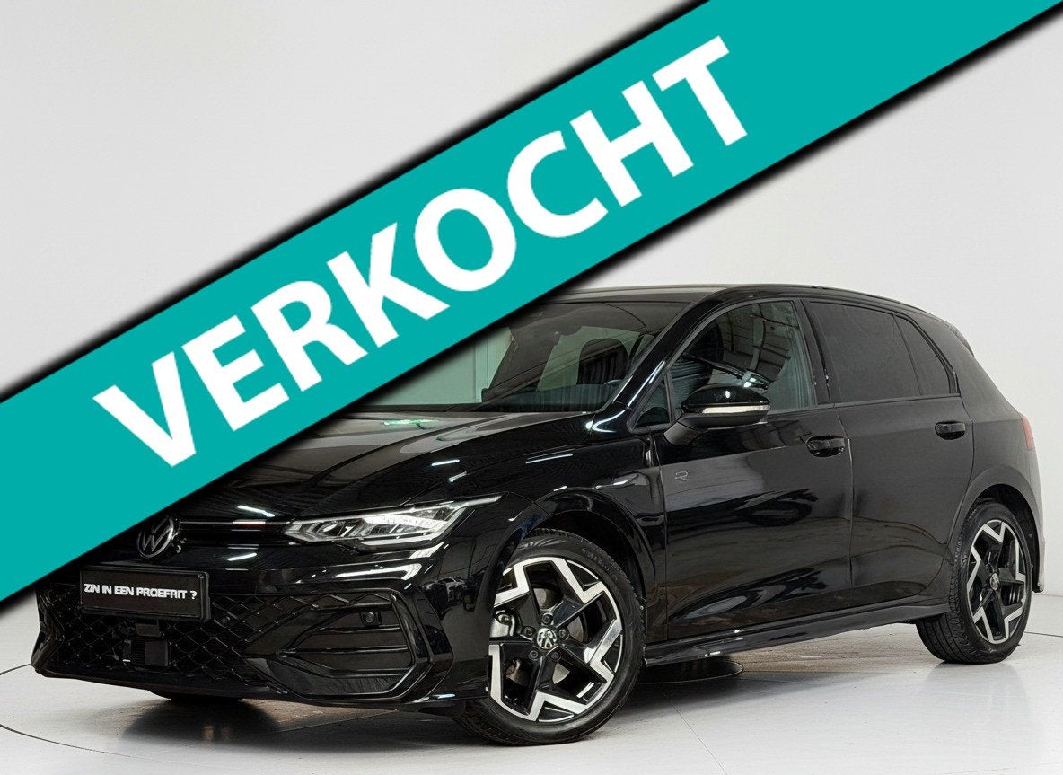 Volkswagen Golf 1.5 eTSI R-Line Edition - Stoel/Stuur verwar, Automaat, Dealer onderhouden, 150 pk, Zwart