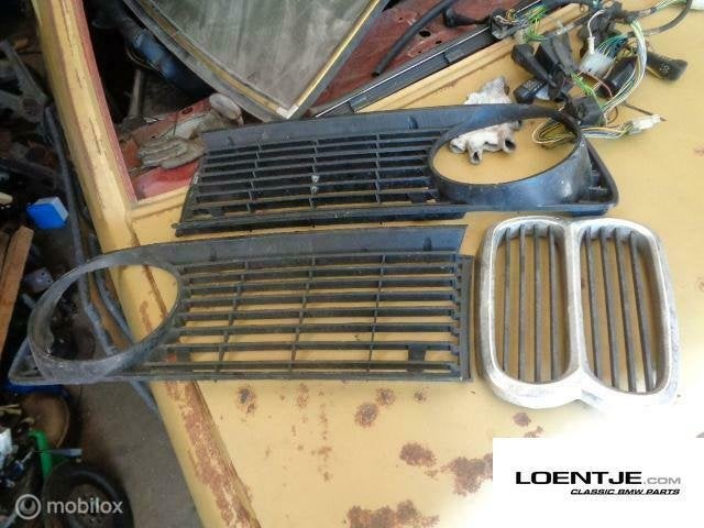grill met nieren BMW 02 1502 1602 1802 2002 tii, Gebruikt, Ophalen of Verzenden, BMW