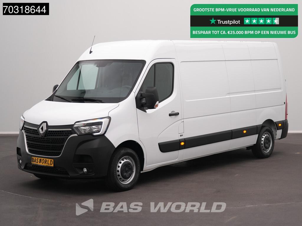 Renault Master 135PK L3H2 LED Trekhaak Airco Cruise Parkeers, Parkeersensor, Gebruikt, Euro 6, 4 cilinders