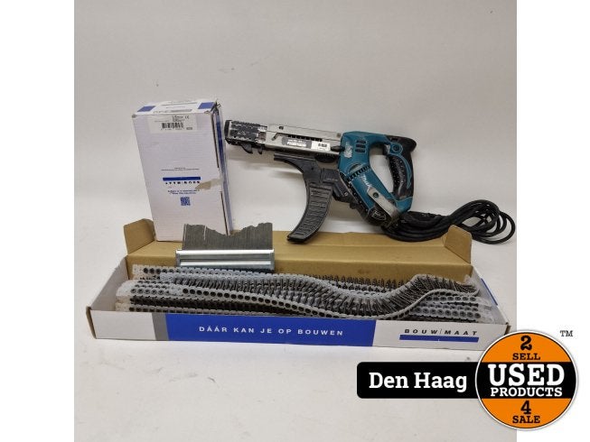 Makita 6842 schroefmachine | Nette Staat, Makita, Zo goed als nieuw, Support@makita.com, Makita Corporation, 3-11-8, Sumiyoshi-cho, 
Anjo, Aichi 446-8502
Japan