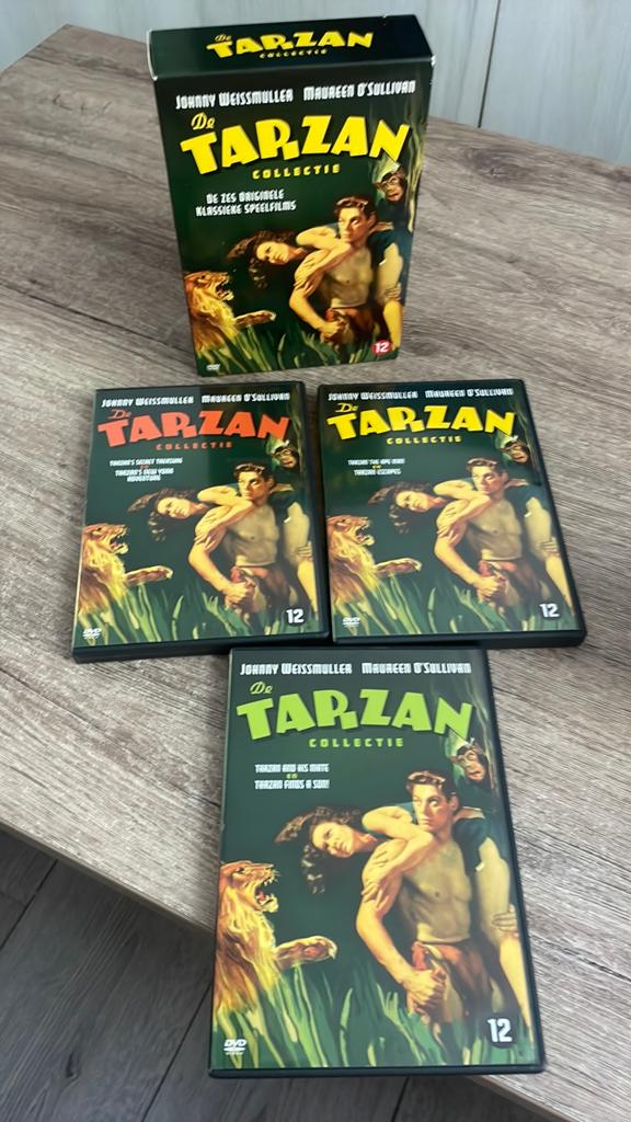 De Tarzan collectie., Cd's en Dvd's, Dvd's | Klassiekers, Alle leeftijden, Ophalen of Verzenden, Zo goed als nieuw, Actie en Avontuur
