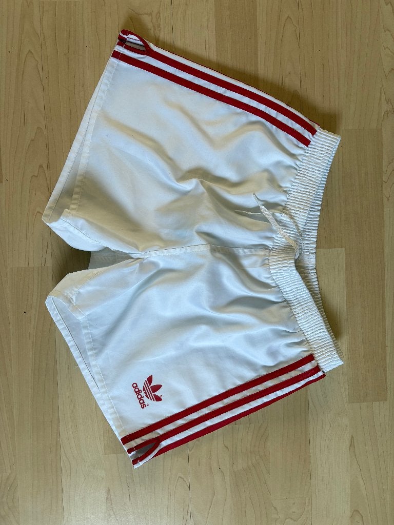 Vintage adidas sportbroek maat M, Kleding | Heren, Sportkleding, Maat 48/50 (M), Wit, Ophalen of Verzenden, Zo goed als nieuw