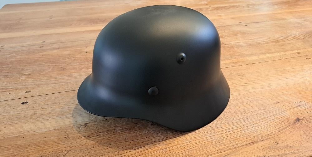Duitse Wehrmacht M35 Helm, Verzamelen, Verzenden, Duitsland, Helm of Baret