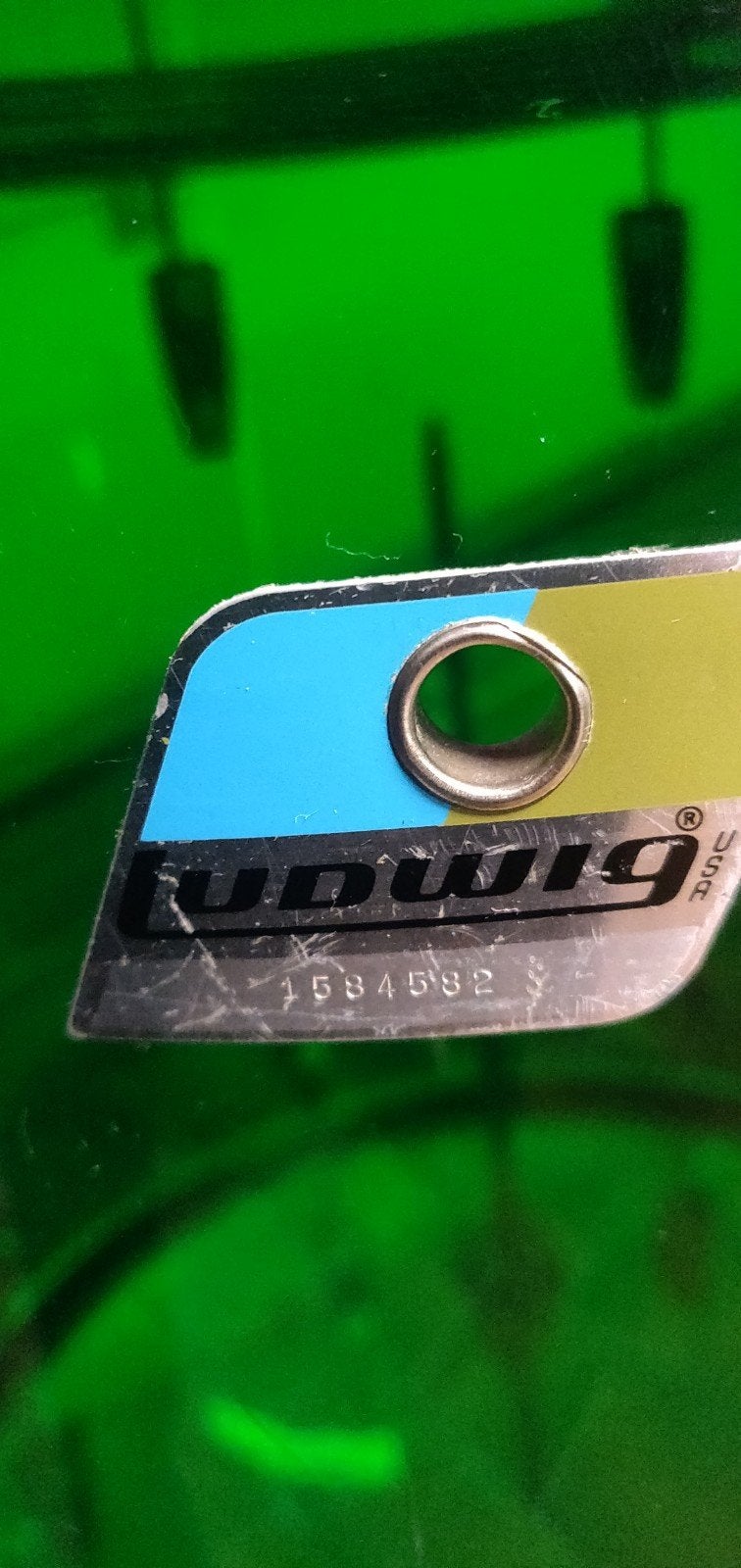 Foto 6 van Vintage Ludwig Green Vistalite 1976