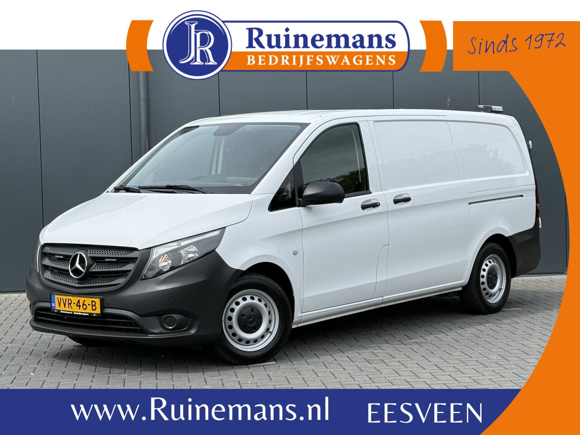 Mercedes-Benz Vito 110 CDI / L2H1 / 1e EIG / UNIEKE SORTIMO, Achterwielaandrijving, Gebruikt, Euro 6, 4 cilinders