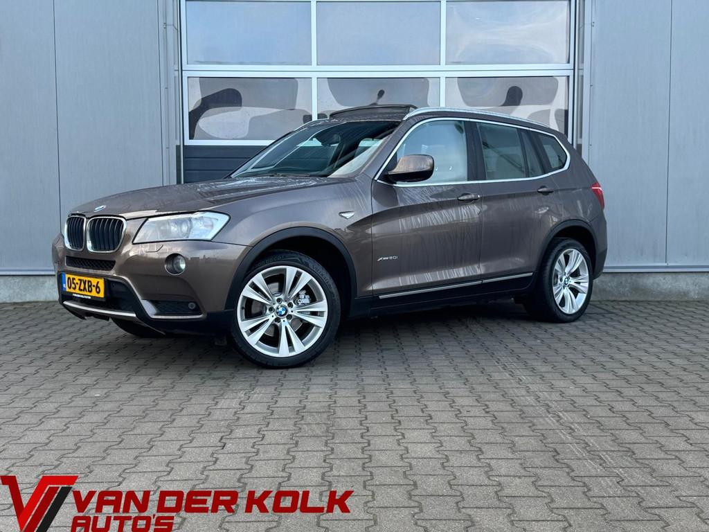 BMW X3 xDrive20i High Executive Automaat | Panorama | Leder, Auto's, BMW, Euro 5, Gebruikt, 4 cilinders, Bedrijf