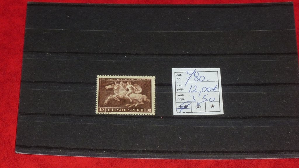 Reich Mi Nr 780 Postfris., Ophalen of Verzenden, Buitenland