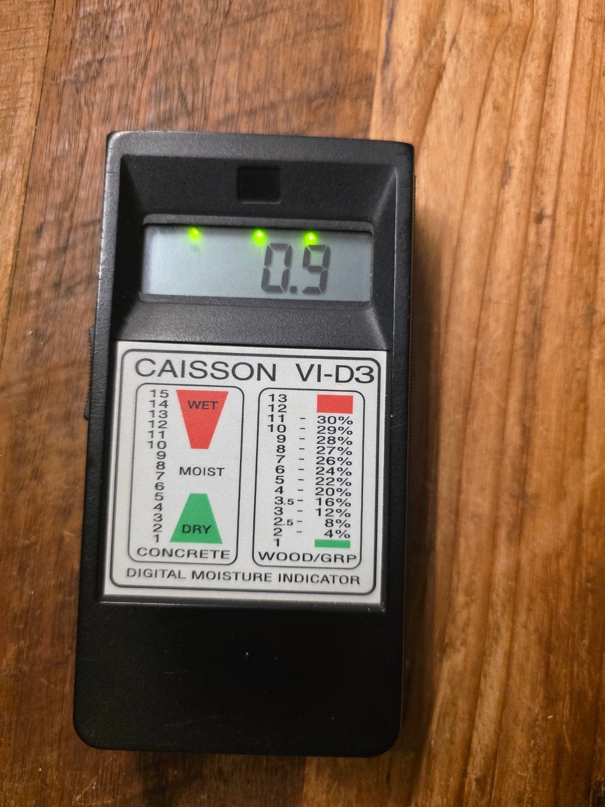 Caisson VI-D3 Digitale Vochtmeter voor Beton/Hout, Ophalen of Verzenden