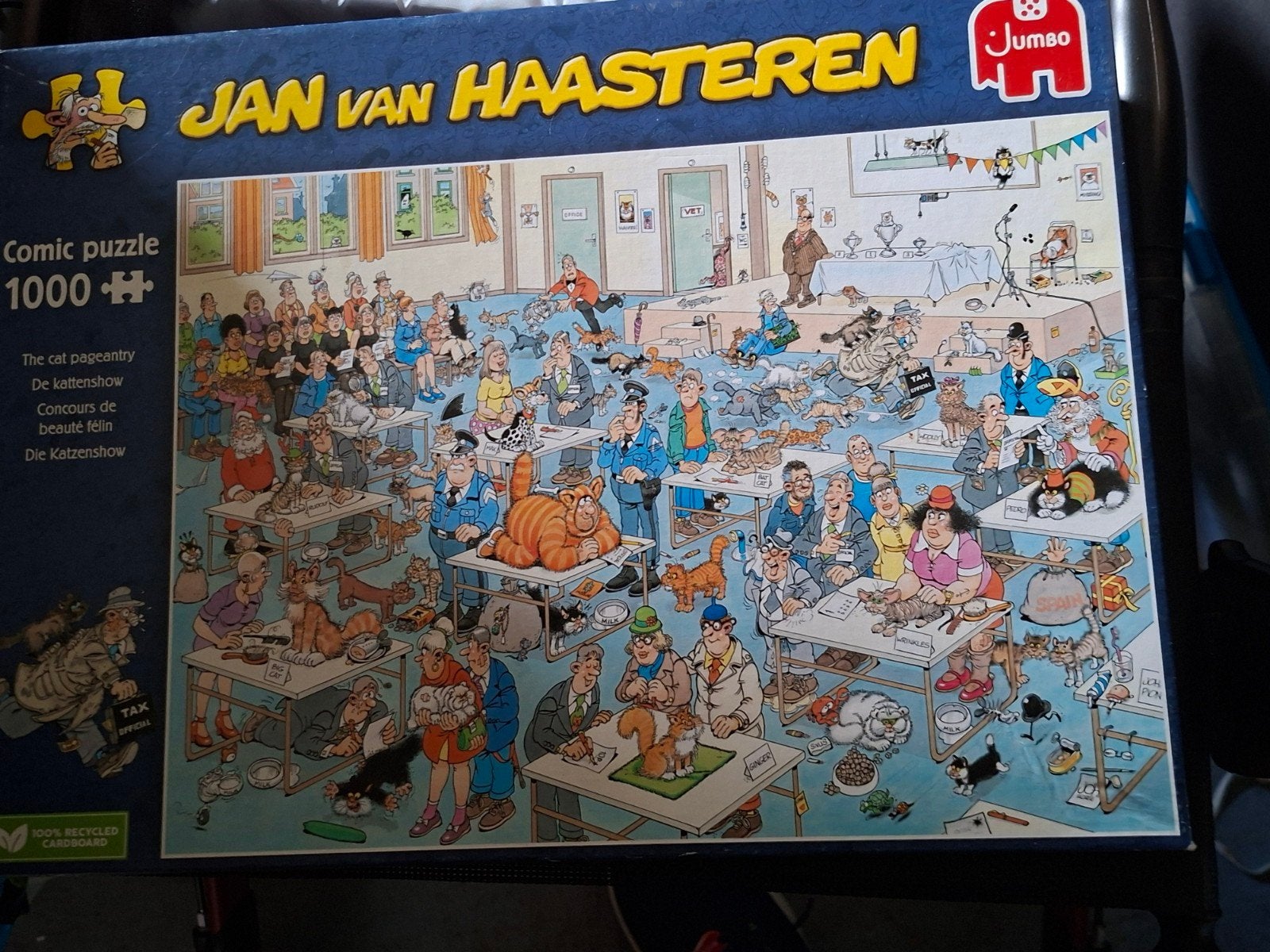 Jan van Haasteren Puzzels 1000 stukjes, Ophalen, Meer dan 1500 stukjes, Gebruikt, Legpuzzel