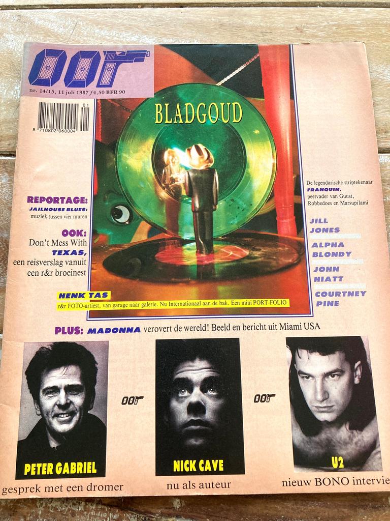 OOR Magazine 1987 U2 Peter Gabriel MADONNA Nick Cave TESLA, Ophalen of Verzenden, Muziek, Film of Tv