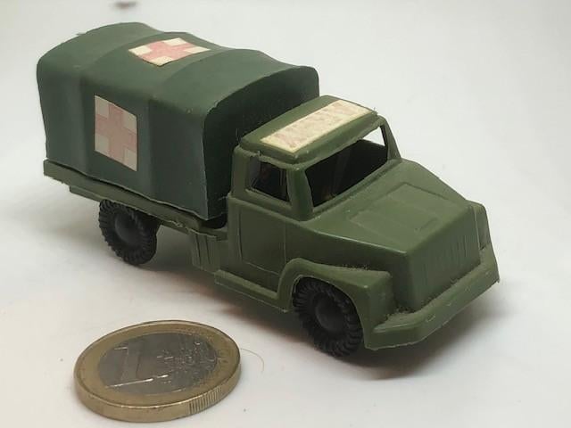 Leger Ambulance van Kunststof, Kositoy, Ophalen of Verzenden, Gebruikt, Bus of Vrachtwagen