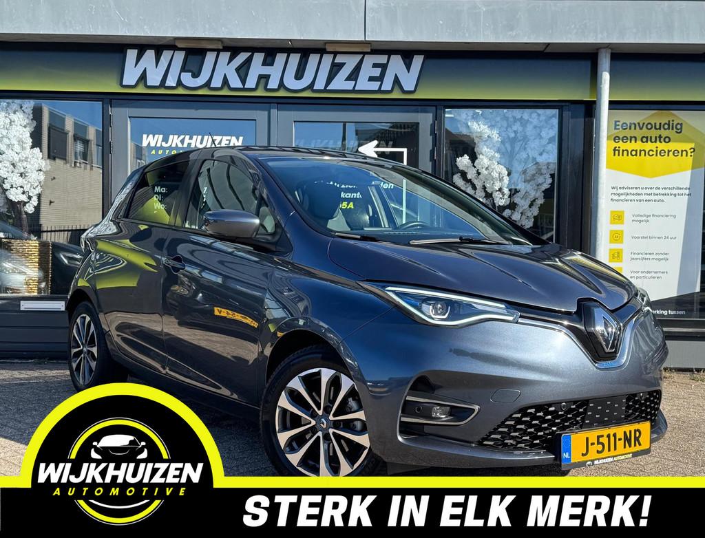 Renault ZOE R135 Intens 52 kWh (ex Accu) met Led ! 17 Inch !, 136 pk, Gebruikt, Origineel Nederlands, 385 km