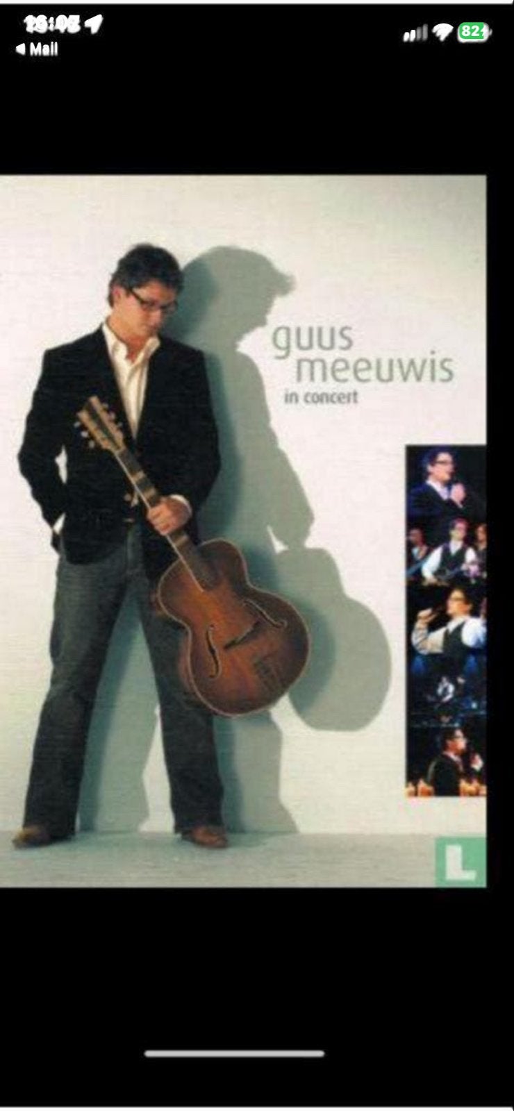 Guus Meeuwis - In Concert (DVD), Alle leeftijden, Nederlands, Concert, Gebruikt