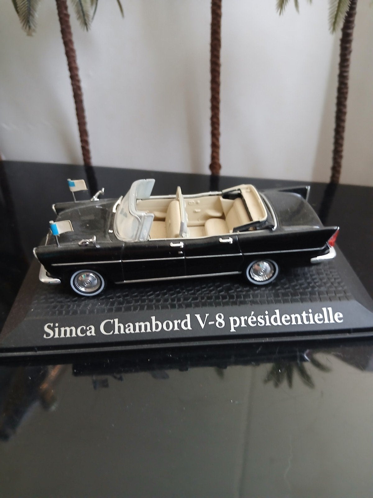 Simca Chambord V8 presidentiële. 1:43, Ophalen of Verzenden, Auto, Overige merken