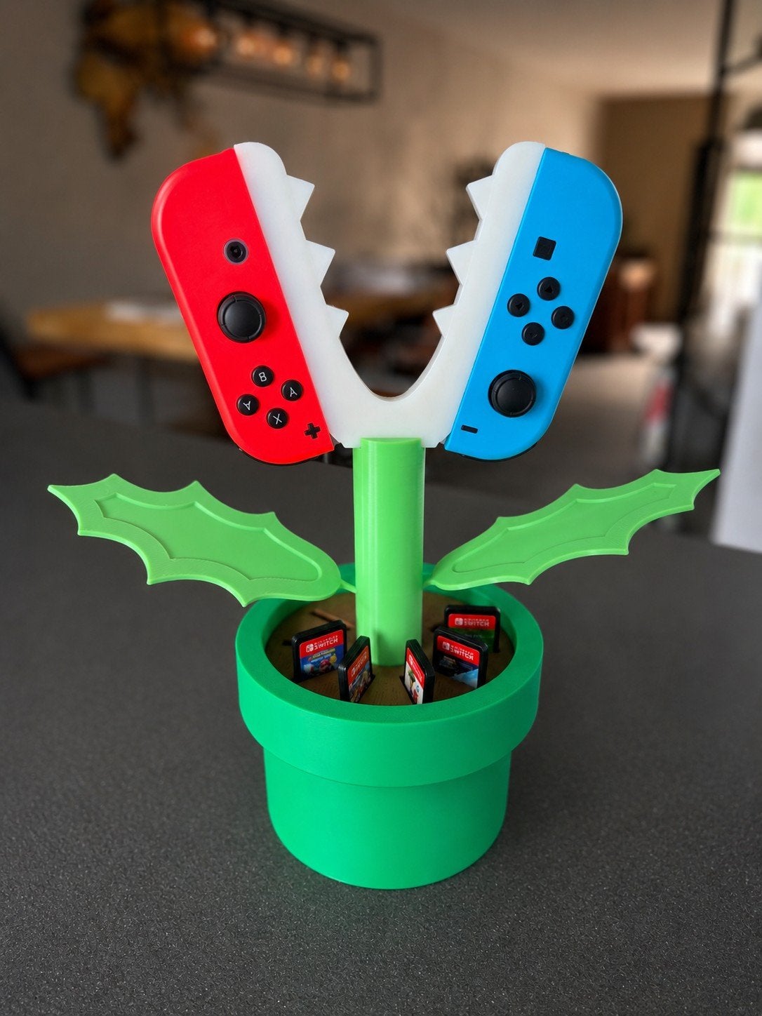 Mario Piranha Plant Joy-Con & Game Holder, Ophalen of Verzenden