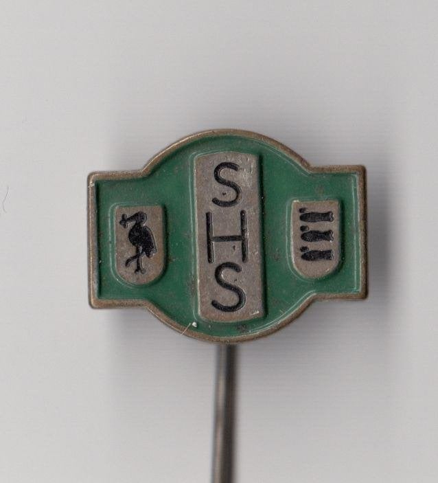 Voetbal SHS Den Haag Scheveningen speldje, Verzamelen, Speldjes, Pins en Buttons, Gebruikt, Niet vindbaar, Niet vindbaar, Speldje of Pin