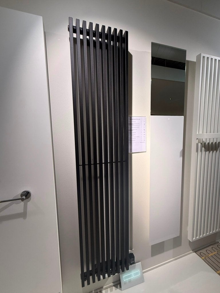 Instamat Designradiator Wit 171x35cmUniek Design met Glas, Ophalen, Minder dan 60 cm, Radiator, 80 cm of meer