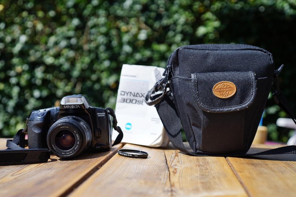 ✅ 📸 Minolta Dynax 300si & 35 - 70 & HANDLEIDING * GETEST, Audio, Tv en Foto, Fotocamera's Analoog, Ophalen, Refurbished, Spiegelreflex