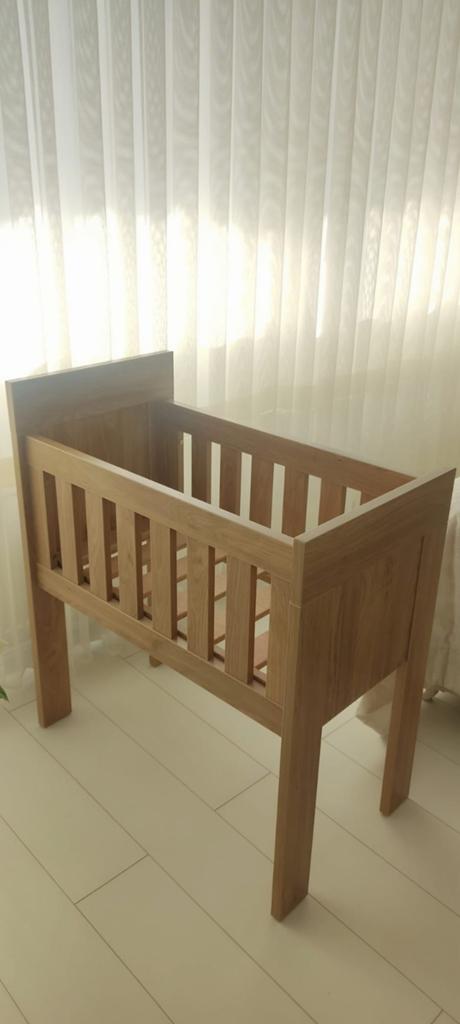 Houten Wiegje - Perfect voor Pasgeborenen, Kinderen en Baby's, Babywiegjes en Ledikanten, Ophalen of Verzenden, Zo goed als nieuw