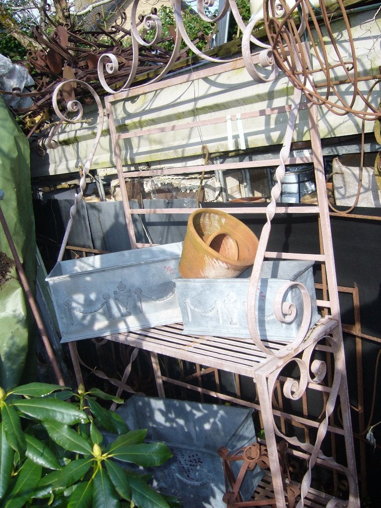 Tuinkast Zeer degelijk plantenrek wandrek etagere pottenrek, Tuin en Terras, Bloembakken en Plantenbakken, Ophalen, Minder dan 30 cm