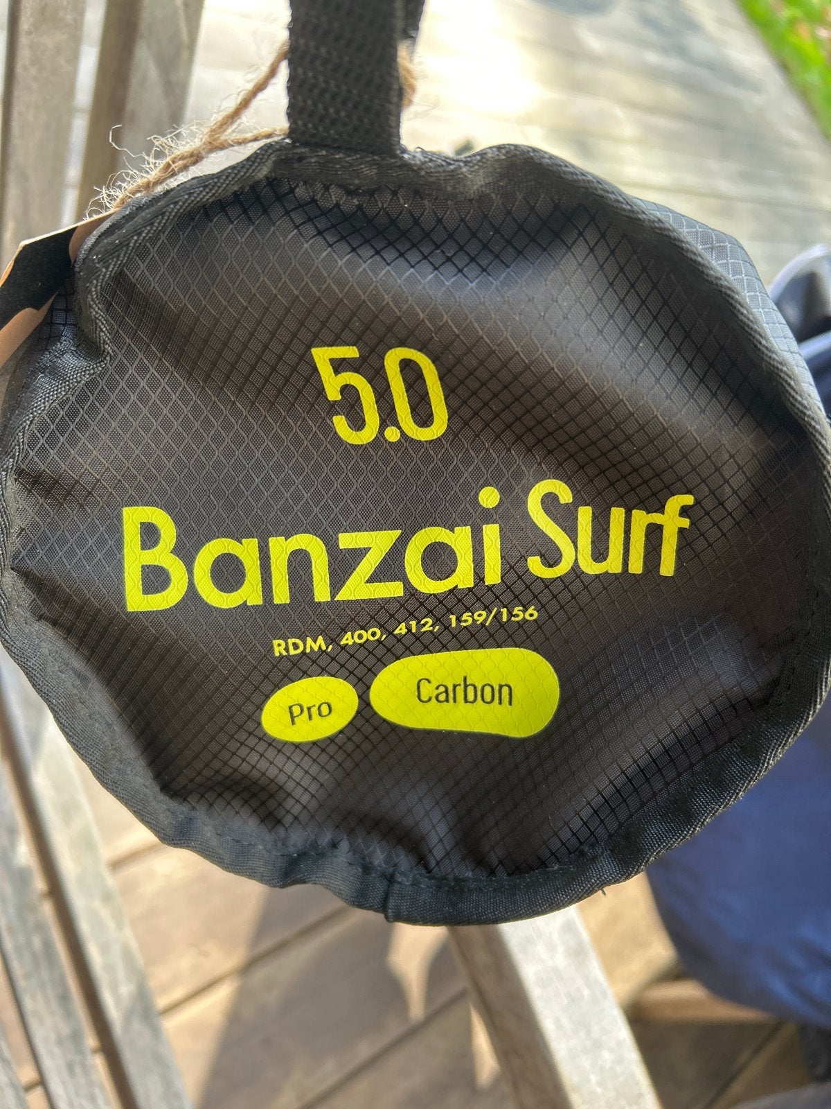 Goya Banzai Surf 5.0 Pro Carbon, Watersport en Boten, 5 tot 6.5 m², Nieuw, Zeil, Ophalen