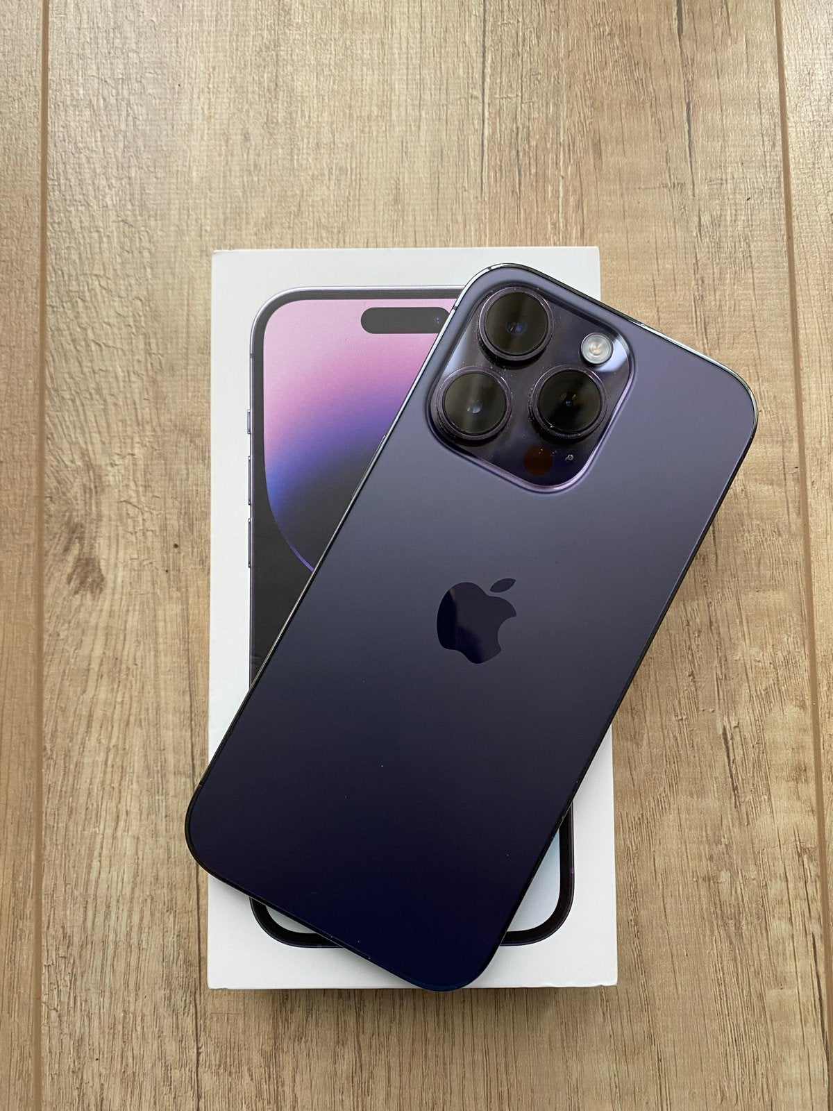iPhone 14 Pro Deep Purple 128GB, Paars, Ophalen of Verzenden, 87 %, Zonder simlock