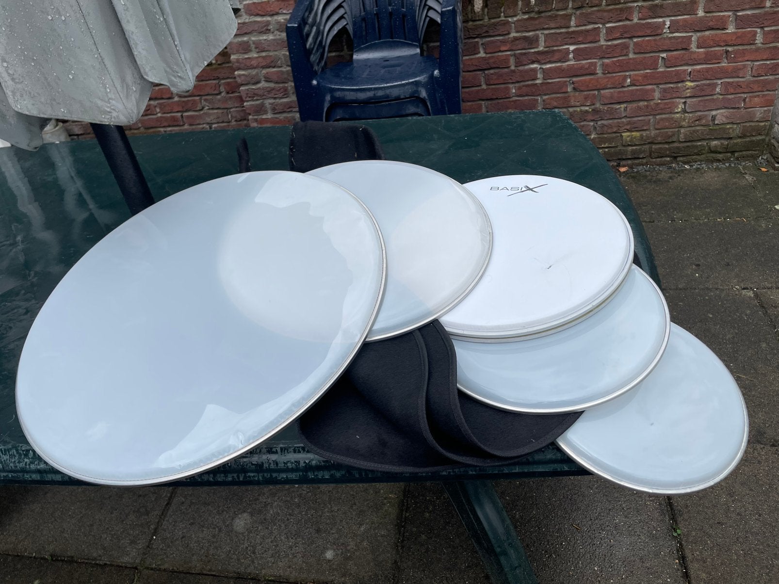 drumvel 6x 26cm tot 45cm , microfoon standaard Mag weg teab, Muziek en Instrumenten, Instrumenten | Toebehoren, Ophalen of Verzenden