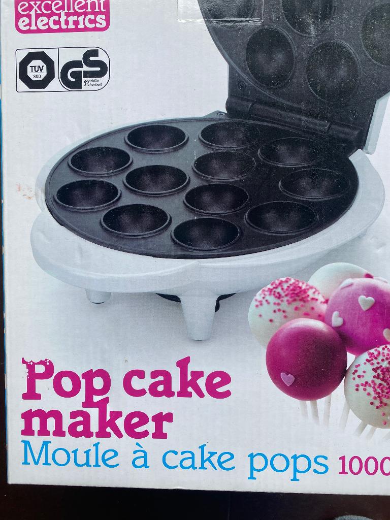 Excellent Electric Pop Cake Maker - Nieuw in Doos, Hobby en Vrije tijd, Taarten en Cupcakes maken, Ophalen, Nieuw, Cupcakes, Overige typen