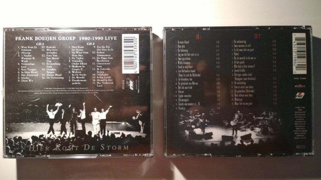 Frank Boeijen - Frank Boeijen Live 1980-1995 (5 CD), Ophalen of Verzenden, Zo goed als nieuw, Pop, Album