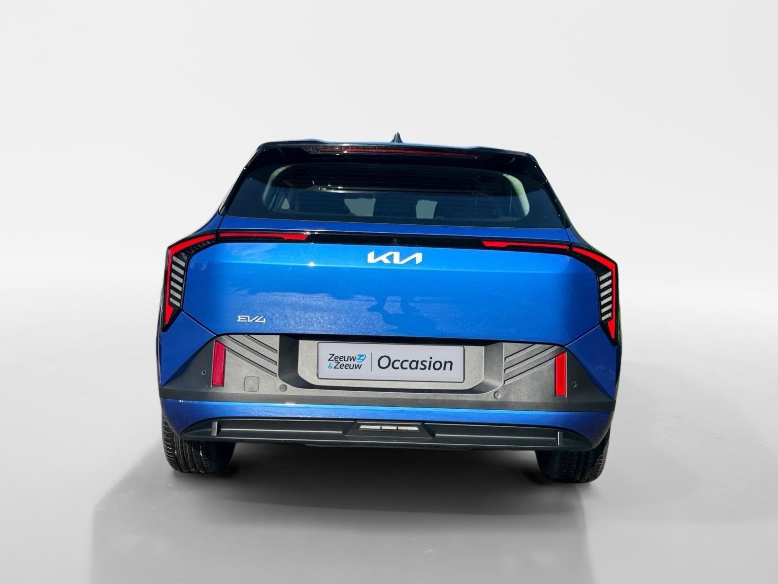 Kia EV4 Air 58.3 kWh | Stoel + Stuurverwarming | Navigatie |, Auto's, 12 maanden, Stof, Gebruikt, Blauw
