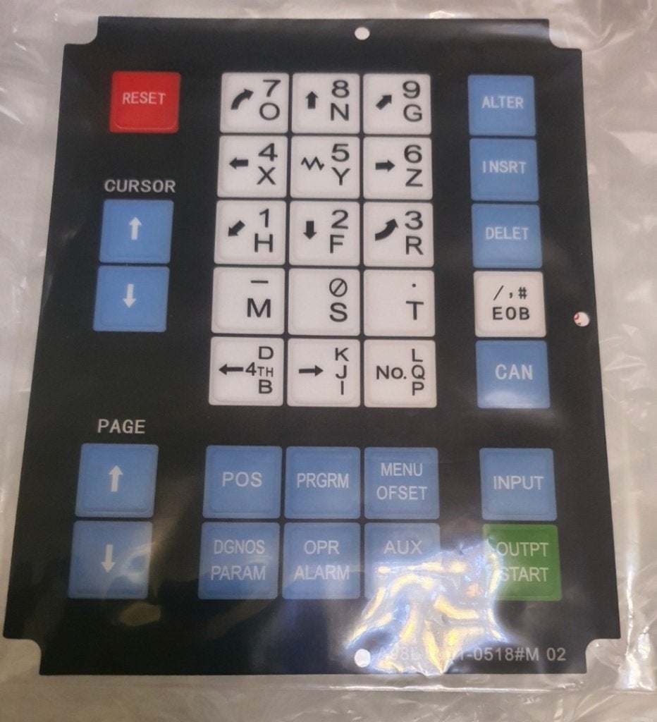 Membraan Toetsenbord / Keypad (A98L-0001-0518#M02), Ophalen of Verzenden, Nieuw