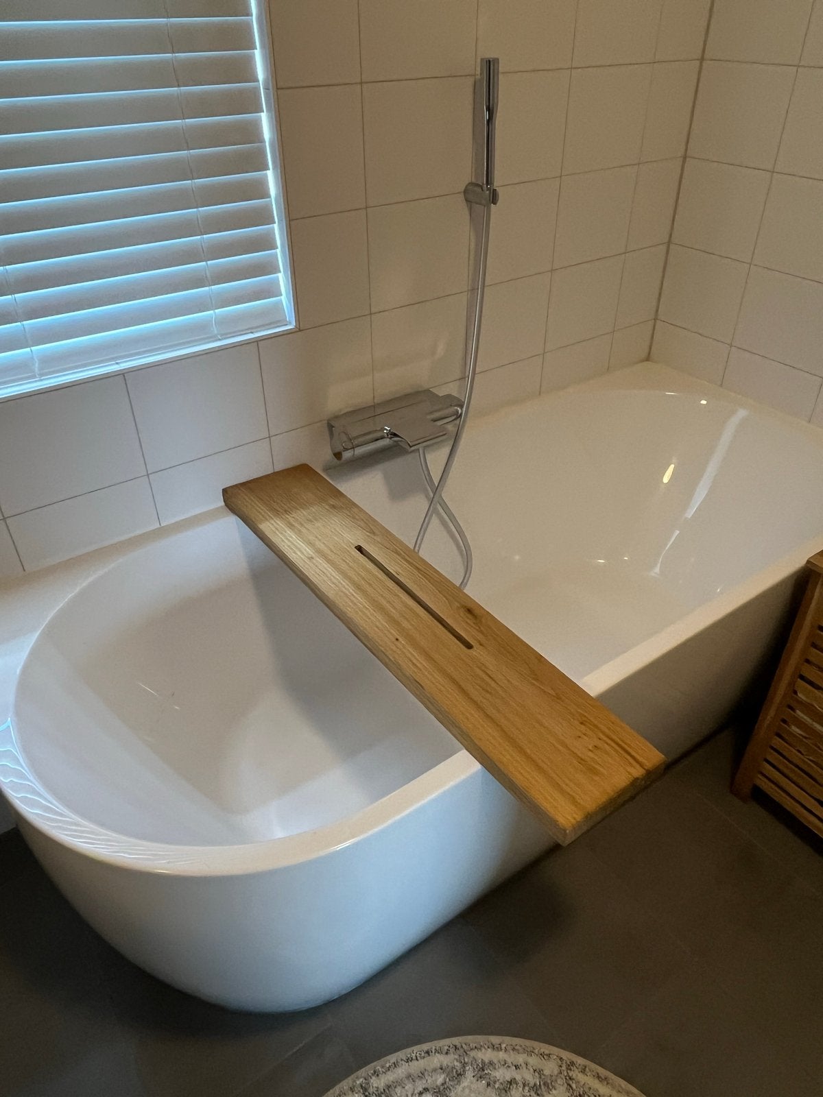 Houten badplank / badbrug (100 cm), Ophalen, Gebruikt