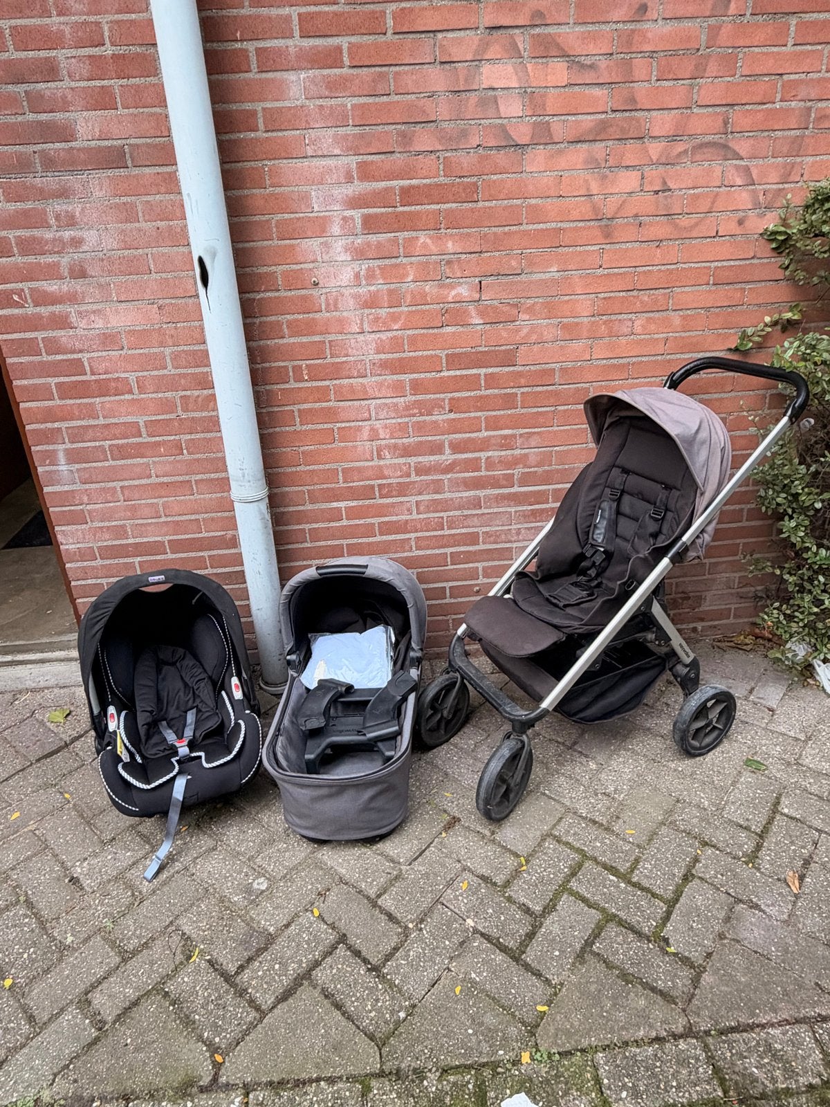 Easywalker Harvey 2 combiwagen met autostoel en reiswieg, Overige merken, Gebruikt, Ophalen of Verzenden, Combiwagen
