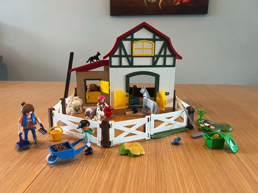 Playmobil Country Ponypark, Kinderen en Baby's, Speelgoed | Playmobil, Ophalen, Gebruikt