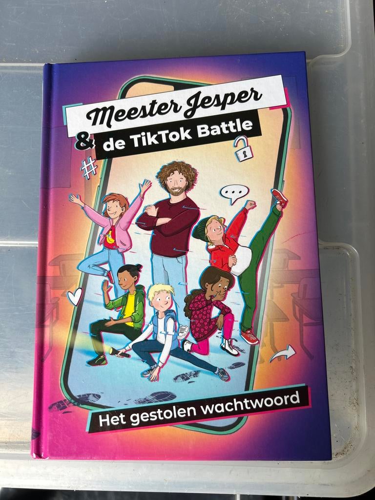 Meester Jesper & de TikTok Battle - Het gestolen wachtwoord, Ophalen of Verzenden, Zo goed als nieuw