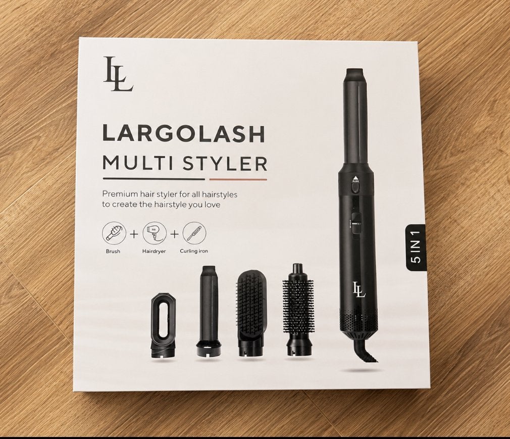 Largolash Multi Styler 5-in-1 Haarstyler, Ophalen of Verzenden, Nieuw, Föhn of Haardroger