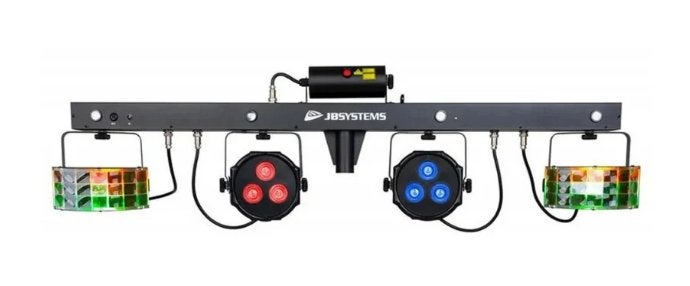 JB Systems Partybar - met opbergtas 1 jaar oud, Muziek en Instrumenten, Licht en Laser, Ophalen, Zo goed als nieuw, Licht, Geluidgestuurd