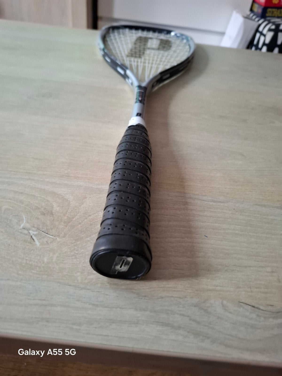 Prince Force 3 Whisper 160 Squash Racket, Gebruikt, Onbekend, Ophalen of Verzenden, Onbekend