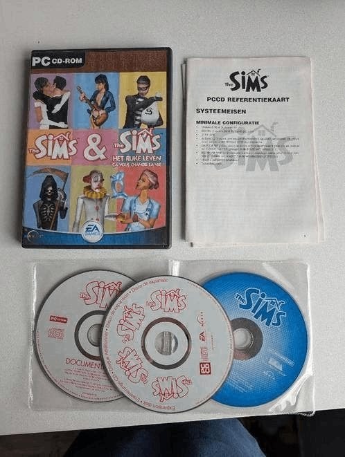 The sims / de sims en het rijke leven PC, 1 speler, Ophalen of Verzenden, Zo goed als nieuw, Vanaf 12 jaar