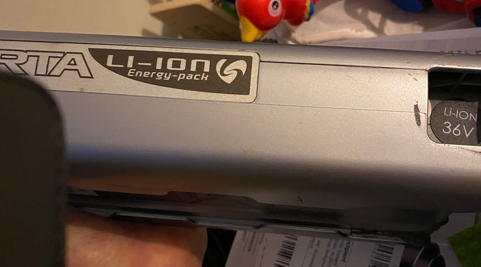 Sparta Li-on accu voor electrische fiets(defect), Ophalen, Gebruikt