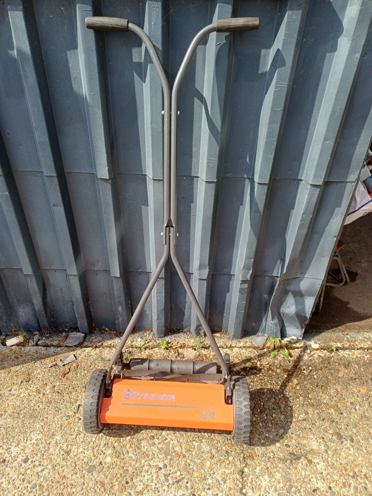 Husqvarna NovaCut 64 Handgrasmaaier, Tuin en Terras, Grasmaaiers, Gebruikt, Handgrasmaaier, Ophalen of Verzenden, 40 t/m 49 cm