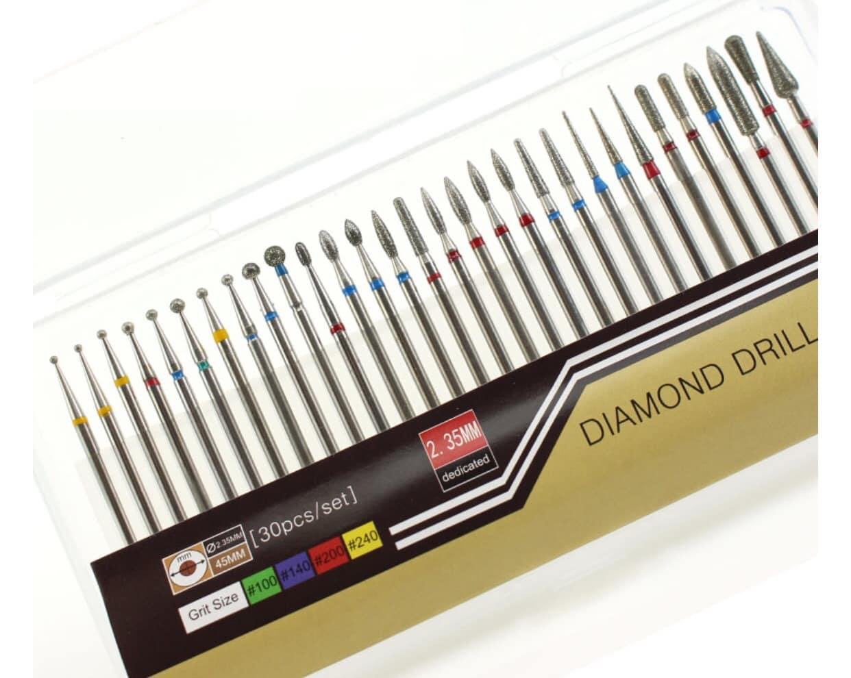 30 x nagelbit nagelfrees. Nagels/nailart., ., Nieuw, Ophalen of Verzenden, .
