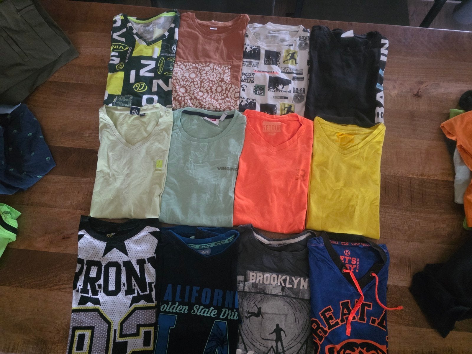 Grote partij jongens zomerkleding maat 158/164, Ophalen, Gebruikt, Diverse merken, Jongen