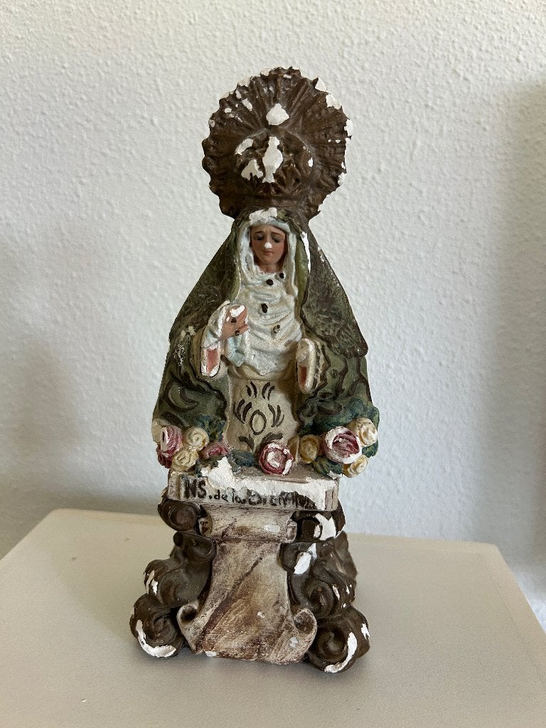 Retro vintage oud MARIA BEELD  MARIABEELD, Antiek en Kunst, Ophalen of Verzenden